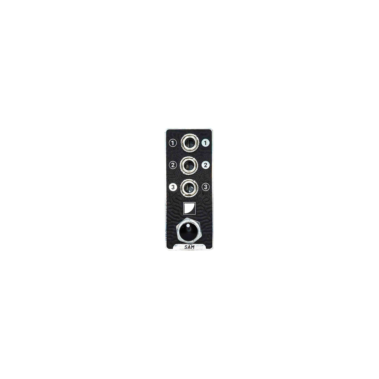 Frontplate BLACK NOISE MODULAR Eurorack module SAM-C SAM