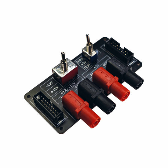 Side BLACK NOISE MODULAR Eurorack module POWER CONSUMPTION TESTER